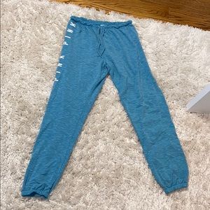 pink sweatpants size small 💙